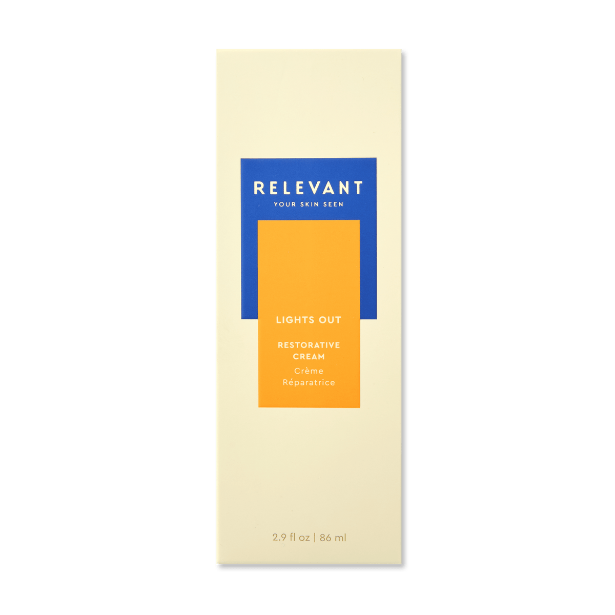 Lights Out Restorative Cream - Relevant: Your Skin Seen