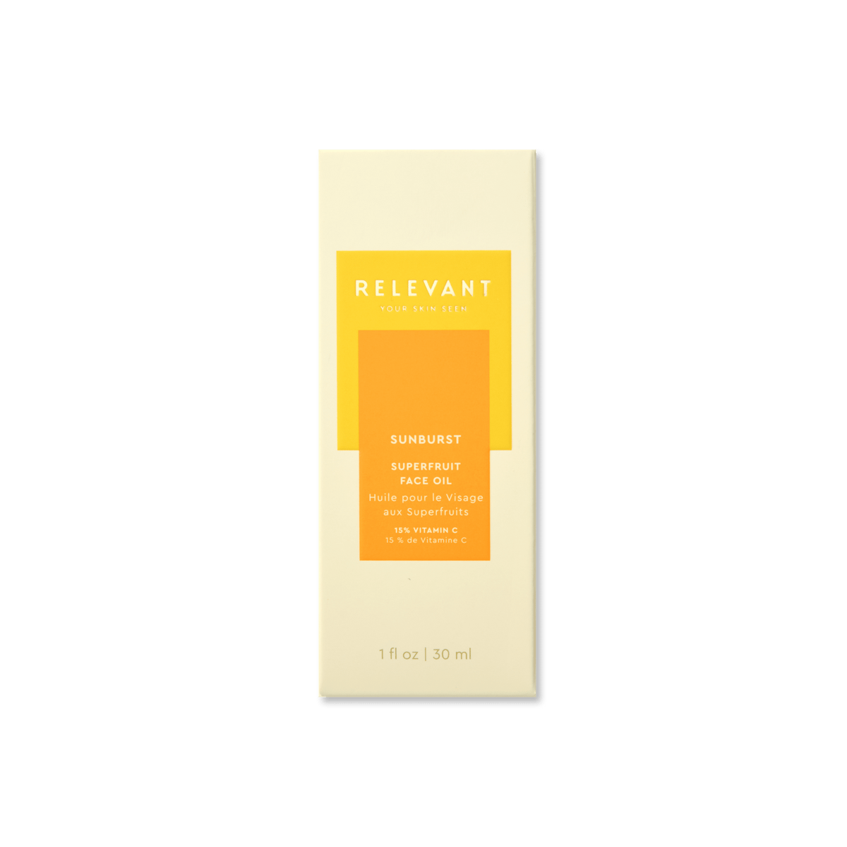 Sunburst Superfruit Face Oil - Relevant: Your Skin Seen