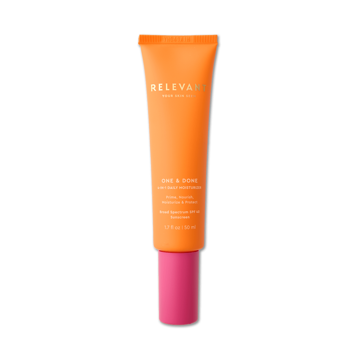 ONE & DONE 4-in-1 DAILY MOISTURIZER with SPF 40 - Relevant: Your Skin Seen