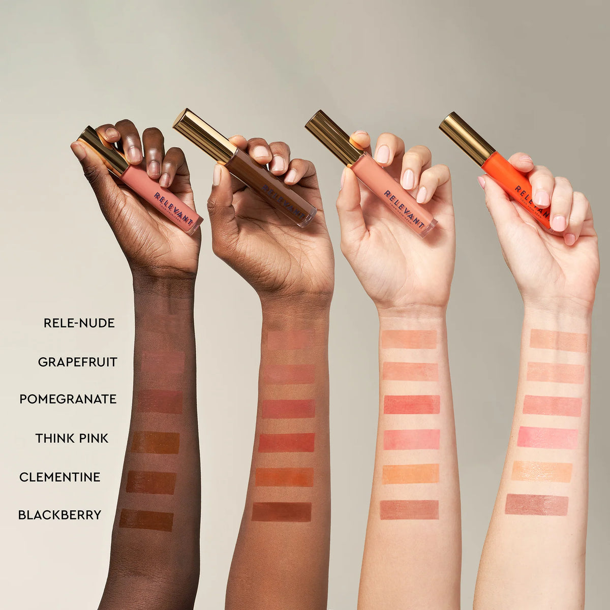 Rele-Kiss™ Moisture-Wrap Lip Gloss | Rele-Nude